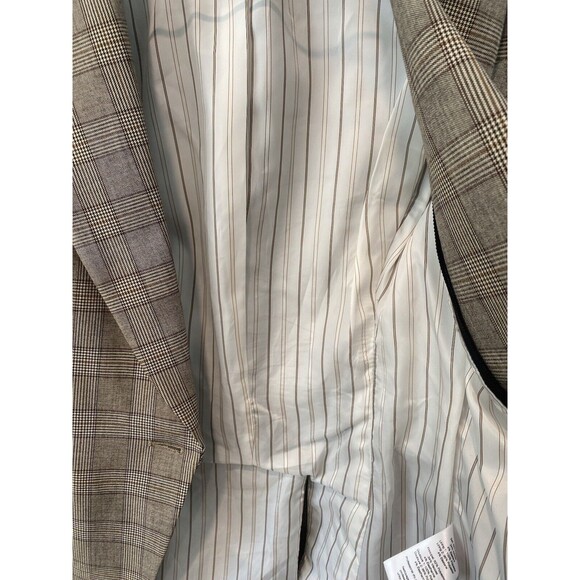 Veronica Beard Cutaway Dickey Jacket In MultiPlaid Size 6 Mint Condition - Picture 8 of 11